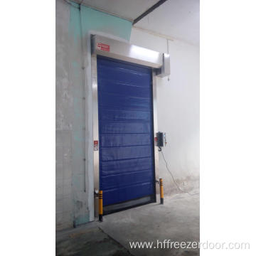 High speed self-repair door for cold room